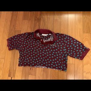 Vintage cropped men’s shirt